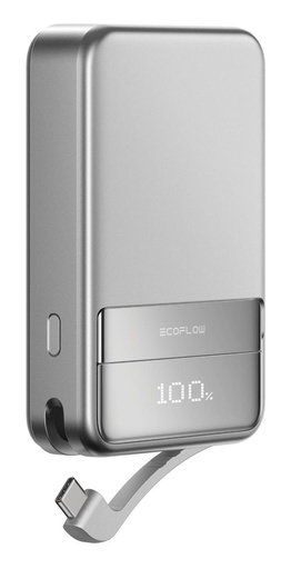 [5016801015] POWER BANK USB 5000MAH RAPID/SILVER 5016801015 ECOFLOW