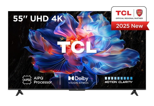 [55V6C] TCL 55 " 4K Ultra HD 3840 x 2160 pixels Flat 16:9 DLED 55V6C