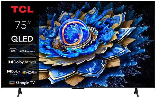 [75T69C] TCL 75 " 4K Ultra HD 3840 x 2160 pixels Flat 16:9 QLED 75T69C