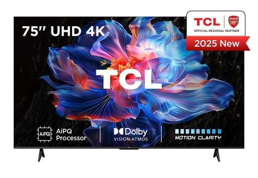 [75V6C] TCL 75 " 4K Ultra HD 3840 x 2160 pixels Flat 16:9 DLED 75V6C