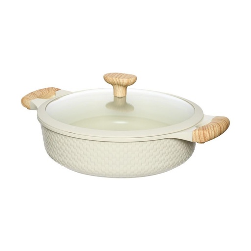 [93806] SHALLOW POT D28CM 4.1L/BEIGE 93806 RESTO