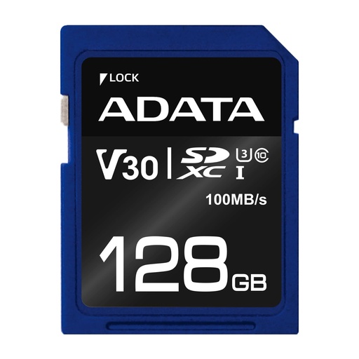 [ASDX128GUI3V30S-R] MEMORY SDXC 128GB V30/ASDX128GUI3V30S-R ADATA