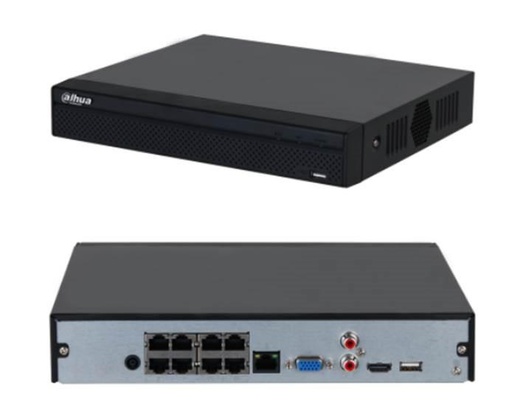[DHI-NVR2108HS-8P-4KS3] NET VIDEO RECORDER 8CH 8POE/NVR2108HS-8P-4KS3 DAHUA