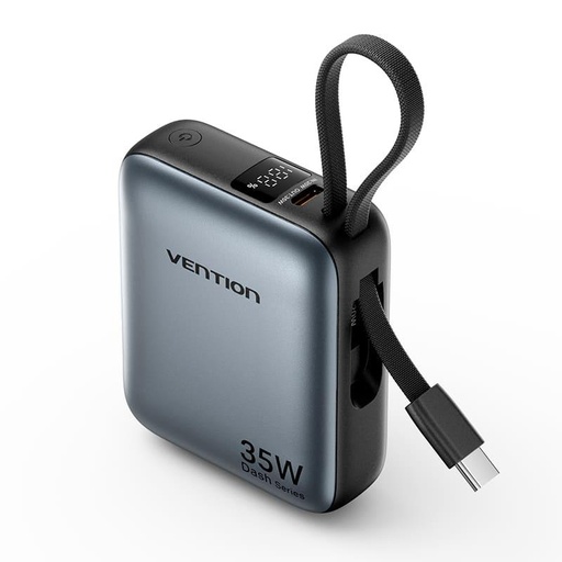 [FHEH0] POWER BANK USB 10000MAH 35W/MINI GRAY FHEH0 VENTION