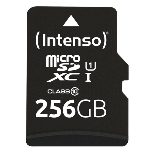 [3423492] MEMORY MICRO SDXC 256GB UHS-I/W/ADAPTER 3423492 INTENSO