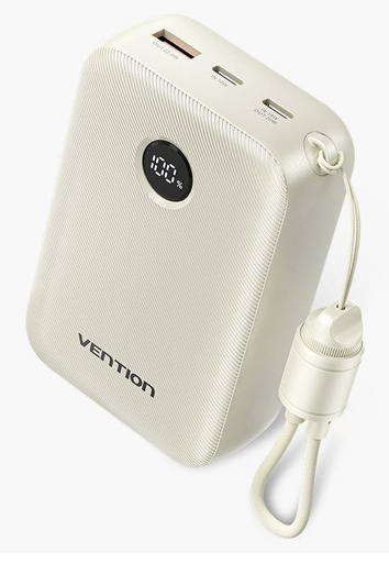 [FKBN0-C] POWER BANK USB 20000MAH 22.5W/BEIGE FKBN0-C VENTION
