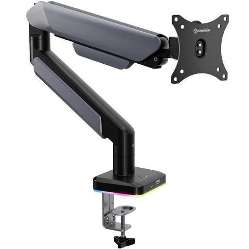 [G110-BW] MONITOR ACC DESK MOUNT/15-42" BLK/WHT G110-BW ONKRON