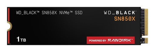 [WDS100T2X0E] SANDISK 600xTBW rating Read speed 7300 MB/s Write speed 6300 MB/s NVMe Yes PCI Express 4.0 M.2 1000 GB POWERED BY SANDIS