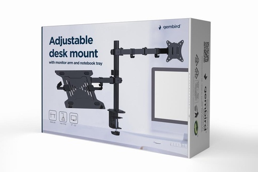 [MA-DA-03] DISPLAY ACC MOUNTING ARM/NB TRAY MA-DA-03 GEMBIRD