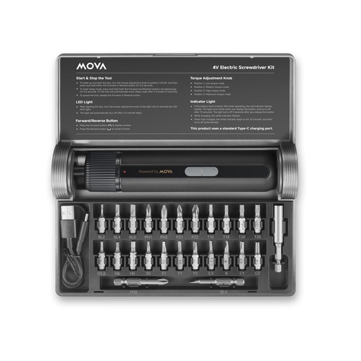[MSD008] ELECTRIC SCREWDRIVER 4V 8N/MSD008 MOVA