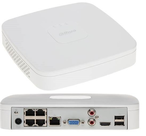 [NVR4104-P-EI] NET VIDEO RECORDER 4CH 4POE/NVR4104-P-EI DAHUA