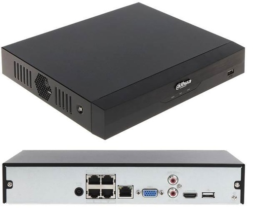 [NVR4104HS-P-EI] NET VIDEO RECORDER 4CH 4POE/NVR4104HS-P-EI DAHUA