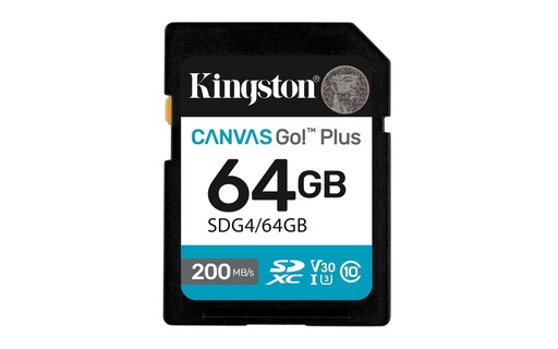 [SDG4/64GB] MEMORY SDXC 64GB UHS-I/SDG4/64GB KINGSTON