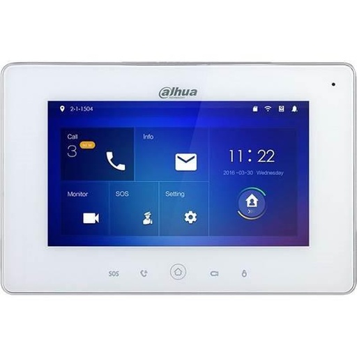 [VTH5221DW-S2] MONITOR LCD 7" IP DOORPHONE/WI-FI VTH5221DW-S2 DAHUA