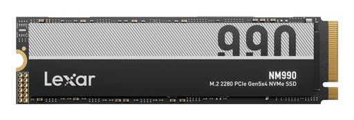 [LNM990X002T-RNNNG] LEXAR NM990 2TB M.2 NVMe Write speed 10000 MBytes/sec Read speed 14000 MBytes/sec 2.45mm TBW 750 TB MTBF 1500000 hours L