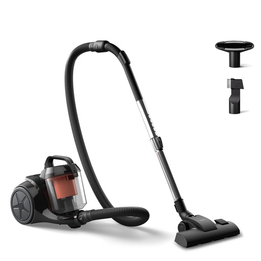 [XB1142/10] PHILIPS Input power 800 W Dust capacity 1.3 L Cylinder vacuum Cleaning type Dry Dust container Bagless Colour Black XB11