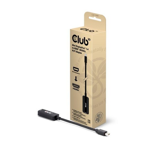[CAC-1188] I/O ADAPTER MINI DP TO HDMI/M/F CAC-1188 CLUB3D
