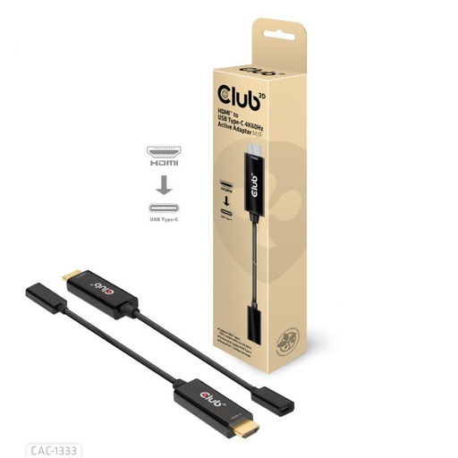 [CAC-1333] I/O ADAPTER HDMI TO USB-C/ACTIVE M/F CAC-1333 CLUB3D