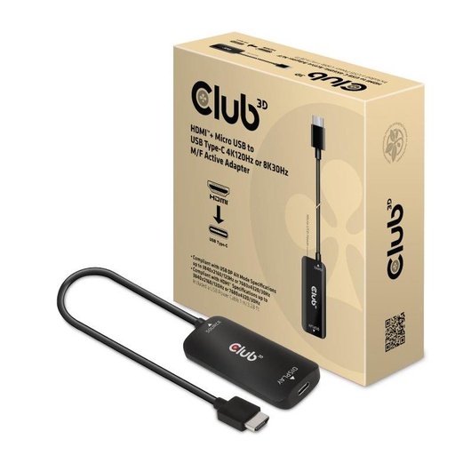 [CAC-1336] I/O ADAPTER USB-C TO USB/HDMI/M/F CAC-1336 CLUB3D
