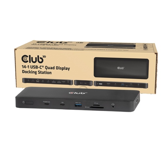 [CSV-2540] NB ACC DOCKING STATION 14IN1/USB-C 150W CSV-2540 CLUB3D