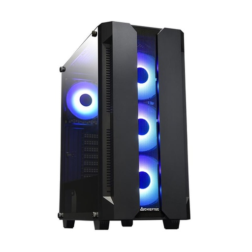 [GS-01B-OP] CHIEFTEC HUNTER MidiTower Not included ATX MiniITX Colour Black GS-01B-OP