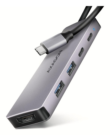 [HMC-5H60] I/O HUB USB-C 5IN1/0.15M HMC-5H60 AXAGON