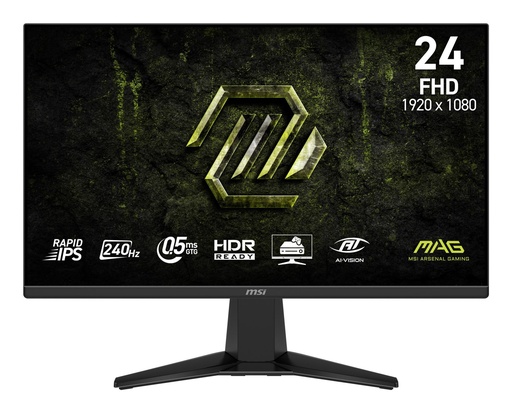 [MAG 245F X24] MSI 23.8 " 1920 x 1080 pixels Full HD Native aspect ratio 16:9 LCD Flat MAG245FX24