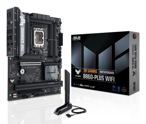 [TUF GAMING B860-PLUS WIFI] ASUS Intel B860 Express LGA1851 ATX Memory DDR5 Memory slots 4 1xPCI-Express 4.0 1x 1xPCI-Express 4.0 16x 1xPCI-Express 