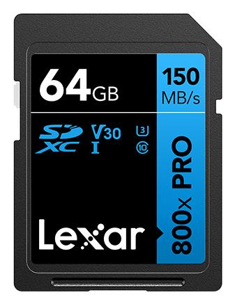 [LSD0800P064G-BNNNG] MEMORY SDXC 64GB UHS-I/LSD0800P064G-BNNNG LEXAR