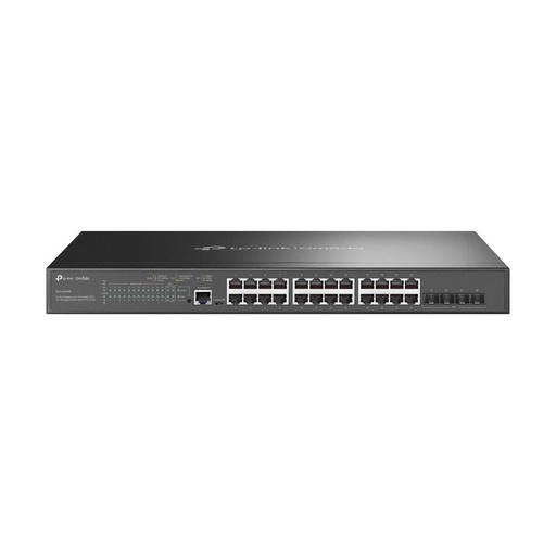 [SG3428XMP] TP-LINK Omada TL-SG3428XMP Type L2+ Rack 4xSFP+ 1xConsole 1 PoE+ ports 24 384 Watts TL-SG3428XMP