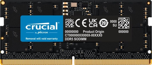 [CT24G56C46S5] NB MEMORY 24GB DDR5-5600/SO CT24G56C46S5 CRUCIAL