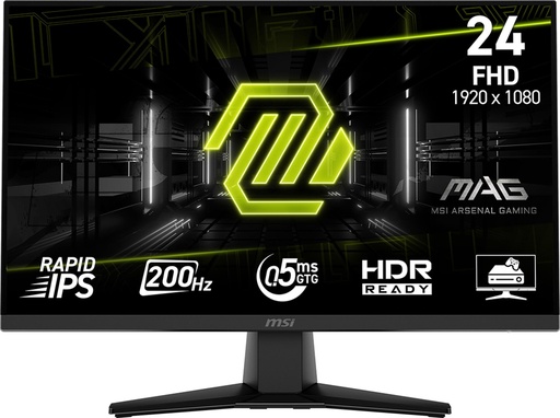 [MAG 242F] MSI 23.8 " 1920 x 1080 pixels Full HD Native aspect ratio 16:9 LCD Flat MAG242F