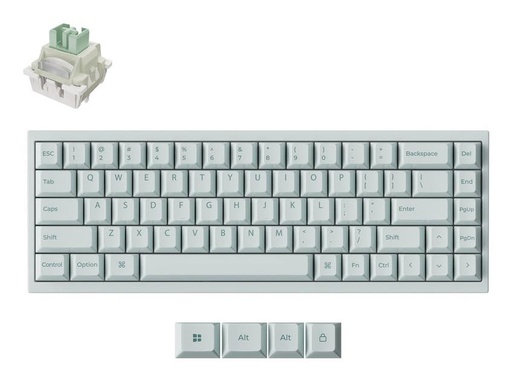 [Q16HW-L1] KEYBOARD USB-C Q16 HE 8K/LIGHT GREEN Q16HW-L1 KEYCHRON
