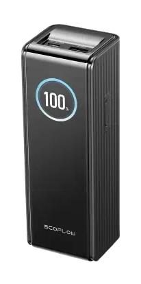 [5023001006] POWER BANK USB 25000MAH RAPID/170W BLACK 5023001006 ECOFLOW