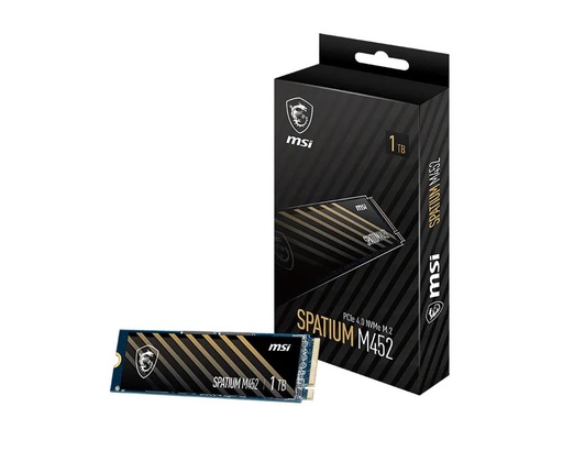 [S78-440L970-P83] MSI 300xTBW rating MTBF 1500000 h Read speed 3600 MB/s Write speed 3100 MB/s NVMe Yes PCI Express 4.0 M.2 1000 GB SPATIU