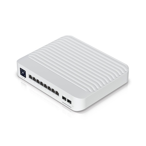 [USW-PRO-8-POE] UBIQUITI USW-PRO-8-POE Type L3 2xSFP+ 8xRJ45 PoE+ ports 8 120 Watts USW-PRO-8-POE