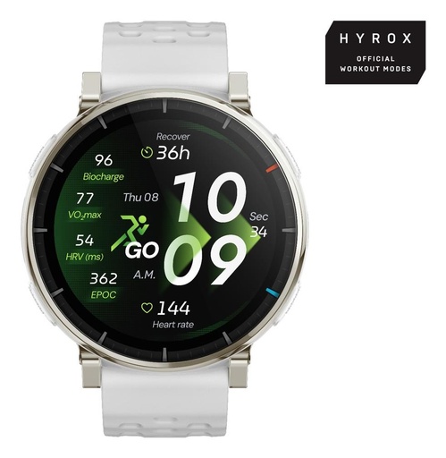 [W2558GL3N] SMARTWATCH AMAZFIT ACTIVE 3 PR/AERO WHITE AMAZFIT