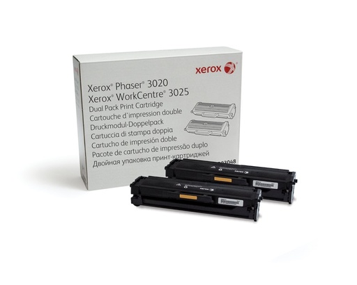 [106R03048] Phaser 3020 / WorkCentre 3025 Dual Pack Print Cartridge