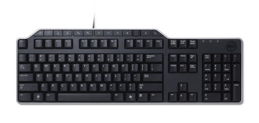[580-17667] Dell Keyboard : US/Euro (QWERTY) Dell KB-522 Wired Business Multimedia USB KeyboardBlack (Kit)