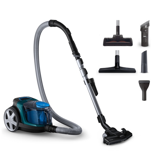 [FC9334/09] Philips PowerPro Compact Bagless FC9334/09 TriActive and Hard floors nozzle Allergy filter with PowerCyclone 5 Technology