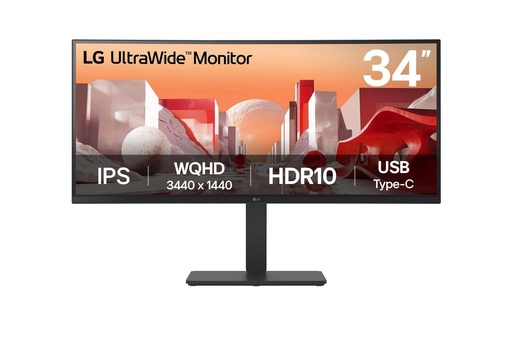 [34BA75QE-B] LG 34 " 3440 x 1440 pixels Wide Quad HD Native aspect ratio 21:9 LCD Curved 34BA75QE-B