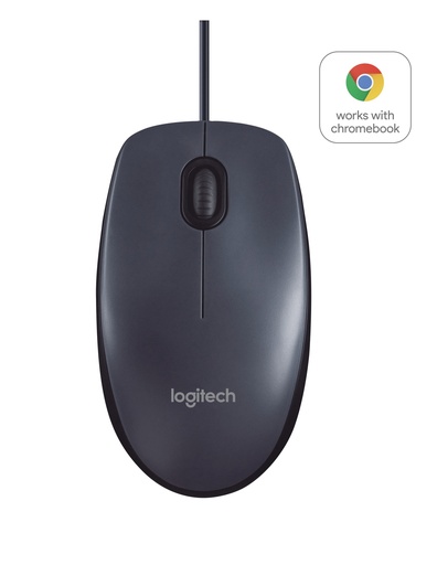 [910-003357] LOGITECH B100 optical Mouse black USB for Business OEM