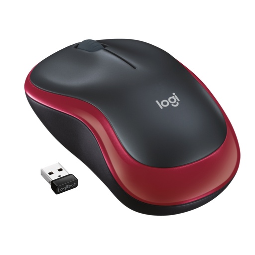 [910-002237] LOGITECH M185 Wireless Plug-and-play Red (910-002237)