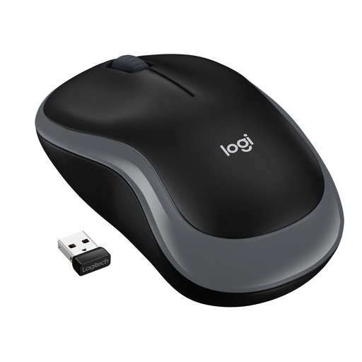 [910-002238] LOGITECH M185 cordless Notebook Mouse USB black grey