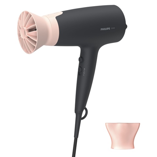 [BHD350/10] Philips 3000 series Hair Dryer BHD350/10, 2100W, 6 heat and speed settings, Advanced ionizing care, ThermoProtect Supplement