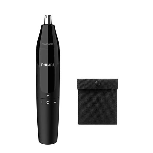 [NT1620/15] Philips nose trimmer series 1000 nose and ear hair clipper NT1620/15, Fully washable