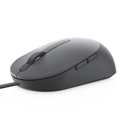 [570-ABHM] Dell Laser Wired Mouse - MS3220 - Titan Gray