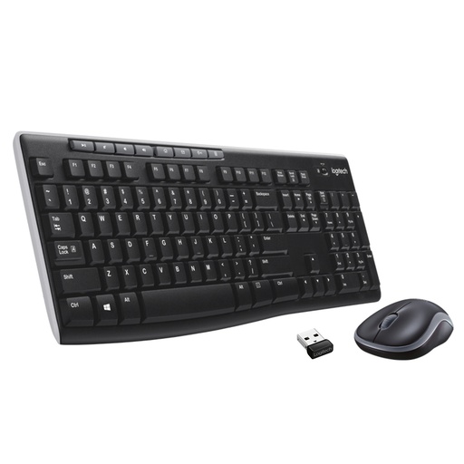 [920-004509] Logitech Keyboard MK270 black US/Int Layout