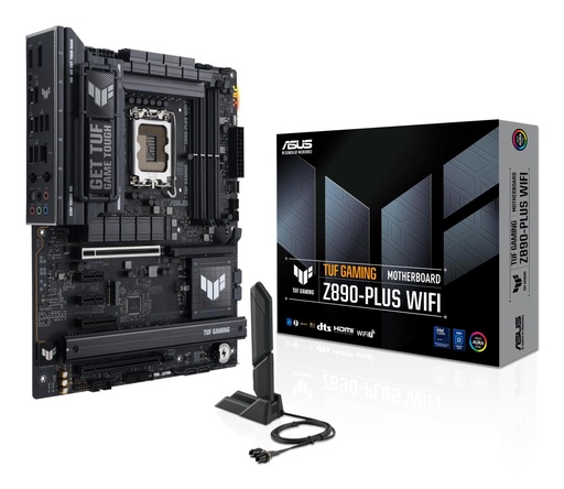 [TUF GAMING Z890-PLUS WIFI] ASUS Intel Z890 LGA1851 ATX Memory DDR5 Memory slots 4 2xPCI-Express 4.0 1x 1xPCI-Express 4.0 4x 1xPCI-Express 4.0 16x 1