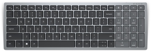 [580-AKOZ] Dell Compact Multi-Device Wireless Keyboard - KB740 - Russian (QWERTY)